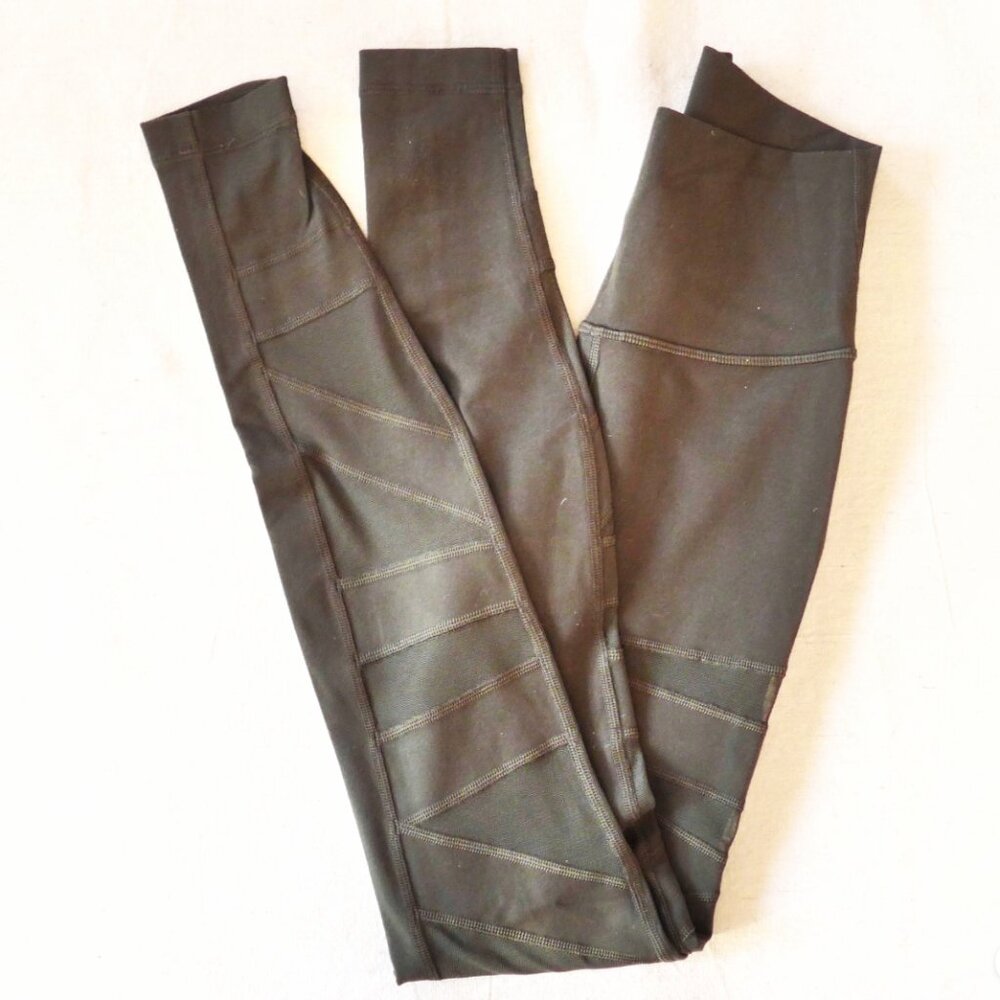 Lululemon Women 2 Wunder Under Pant Hi-Rise in Dark Olive